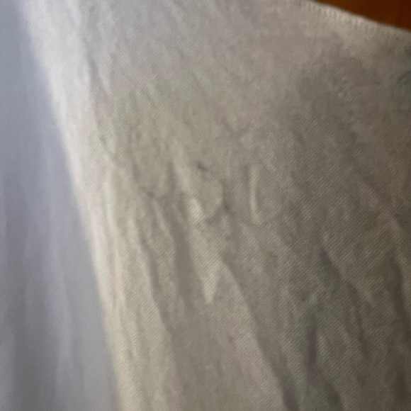 Zara White Blouse with Tie Front and Relaxed Fit - Picture 3 of 5